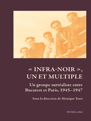 cover image of « Infra-noir », un et multiple